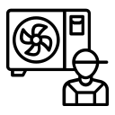 AC Duct Cleaning Icon